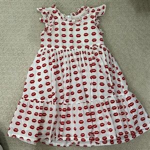 Pink Chicken Girls Lips Dress